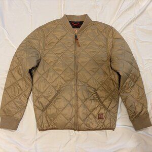 iron & resin quilted jacket